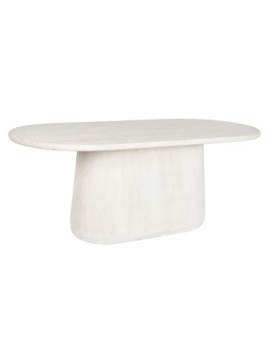 Mesa Comedor Mango 200x100x75 Blanco