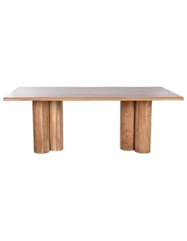 Mesa Comedor Acacia 200x100x76 Marron