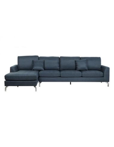 Sofa Poliester Metal 300x160x85 Azul