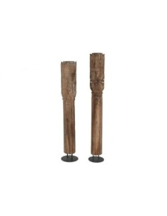 Columna Teca Maciza...