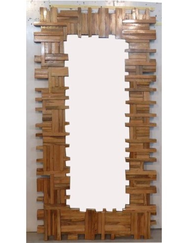 Espejo Mango Cristal 90x6x180 Troncos...