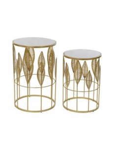 Mesita Auxiliar Set 2 Metal...