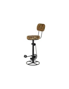 Taburete Metal Piel...