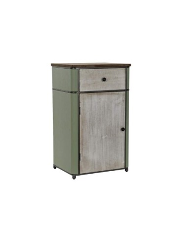 Cajonera Metal Mdf 48,5x42x82,5 Verde