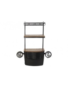 Botellero Hierro Acacia...