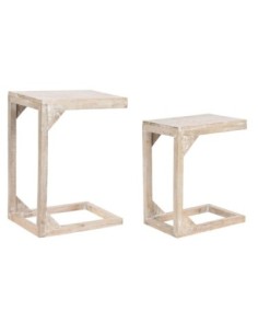 Mesita Auxiliar Set 2 Mango...