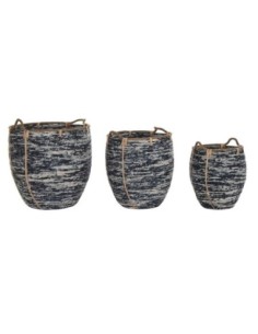 Cesta Set 3 Ratan 52x52x60...