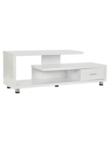 Mueble Tv Mdf 140x40x50 Blanco