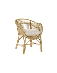 Silla Ratan Algodon...