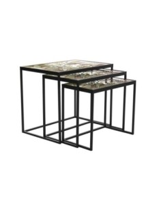 Mesita Auxiliar Set 3 Metal...