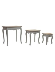 Mesita Auxiliar Set 3 Abeto...