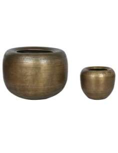 Macetero Set 2 Aluminio...