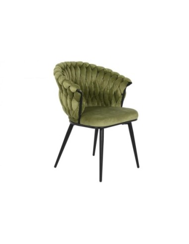 Silla Poliester Metal 60x66x84 Verde