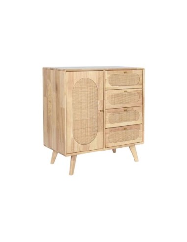 Buffet Rubberwood Ratan 73,5x35x78 Natural