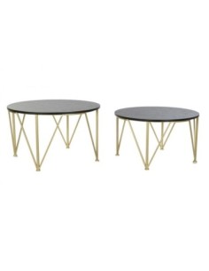 Mesita Auxiliar Set 2 Metal...