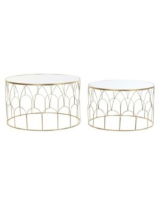 Mesita Auxiliar Set 2 Metal...