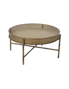 Mesa Centro Metal 80x80x38