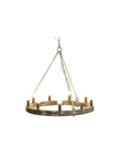 Lampara Techo Abeto Metal...