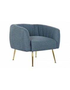 Sillon Poliester Metal...