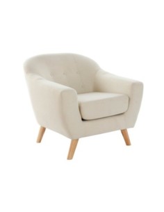 Sillon Poliester Rubberwood...