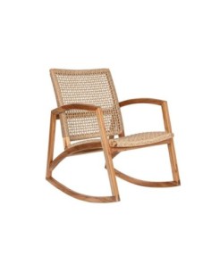 Mecedora Teca Ratan...