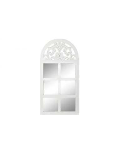 Espejo Mdf Cristal 81x2,5x162,5 Ventana Blanco