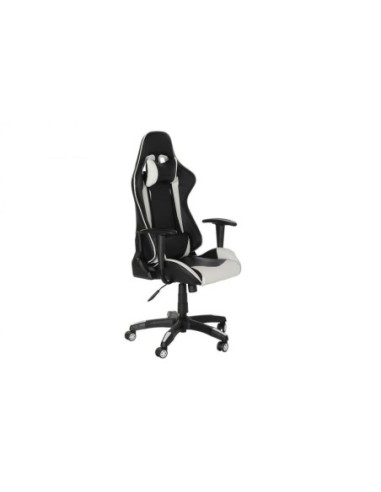 Silla Pu Metal 70x55x139 Gamer Ruedas Negro