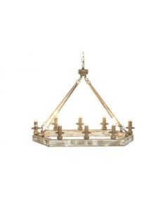 Lampara Techo Abeto Metal...