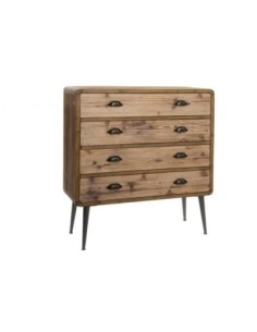 Comoda Madera Metal...