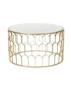 Mesa Centro Hierro Marmol...