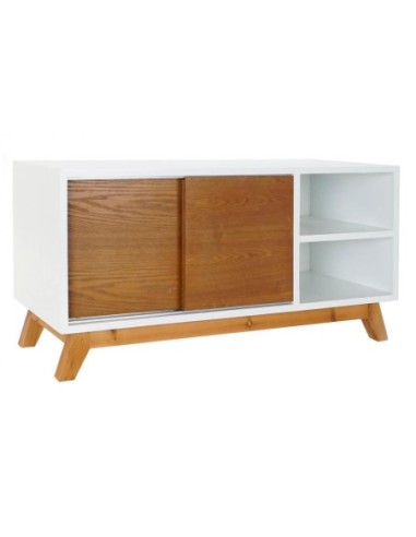 Mueble Tv Mdf 100x40x50 Blanco