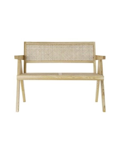 Banco Olmo Ratan 105,5x62x83 Natural