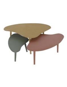 Mesa Centro Set 3 Hierro...