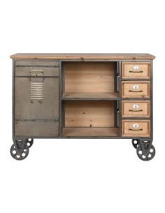 Cajonera Abeto Metal...