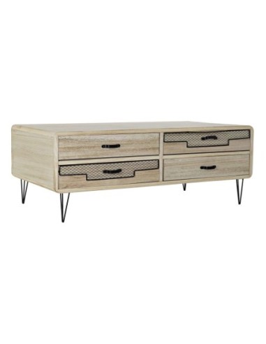 Mueble Tv Paulownia Metal 115x61x43 Natural