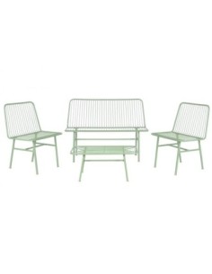 Sofa Set 4 Metal 115x53x83...