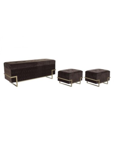 Descalzadora Set 3 Velvet Metal 120x42x48