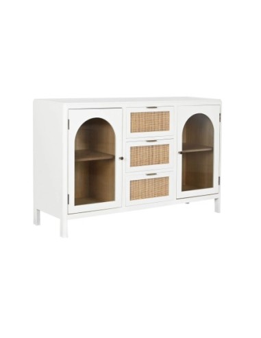 Buffet Paulownia Cristal 120x36x76 Blanco