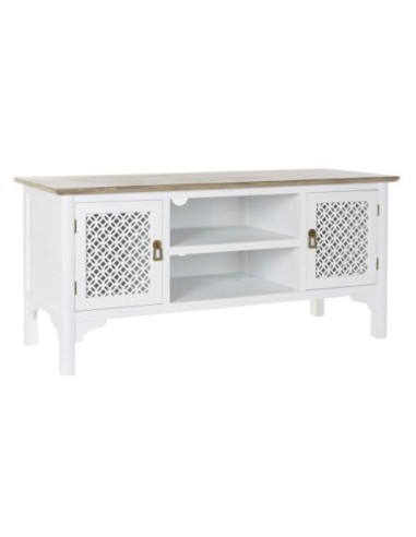 Mueble Tv Abeto 120x45x58 Blanco