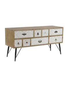 Mueble Tv Abeto Metal...