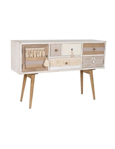 Buffet Abeto Algodon 120x35x80 Blanco