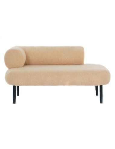 Sofa Poliester Metal 127,5x73,5x64 Beige