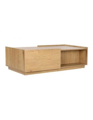 Mesa Centro Mdf Roble 120x60x35 34,40 Natural