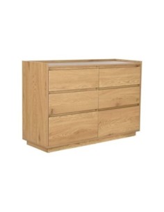 Comoda Mdf Roble 120x40x80...
