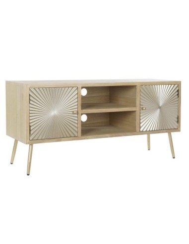 Mueble Tv Mdf Abeto 130x40x60 Natural