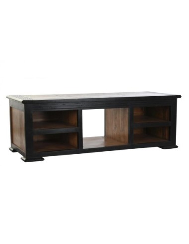 Mueble Tv Acacia 140x45x45 Marron Oscuro