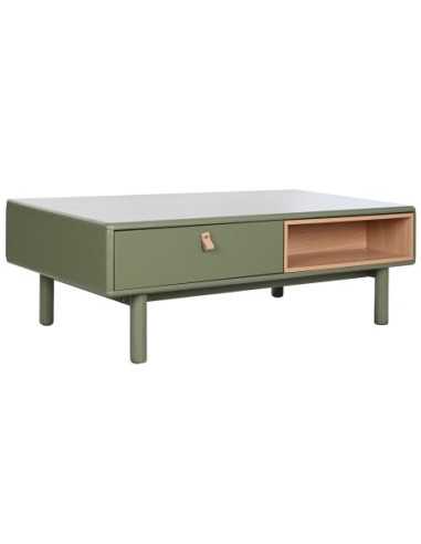 Mesa Centro Mdf Pu 120x60x40 Verde