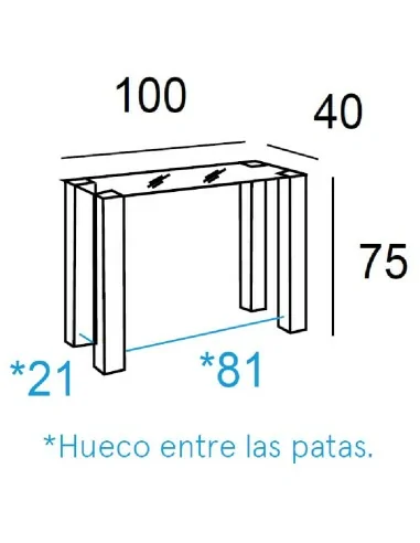 Consola Bomsa Medidas Consola Bomsa Medidas