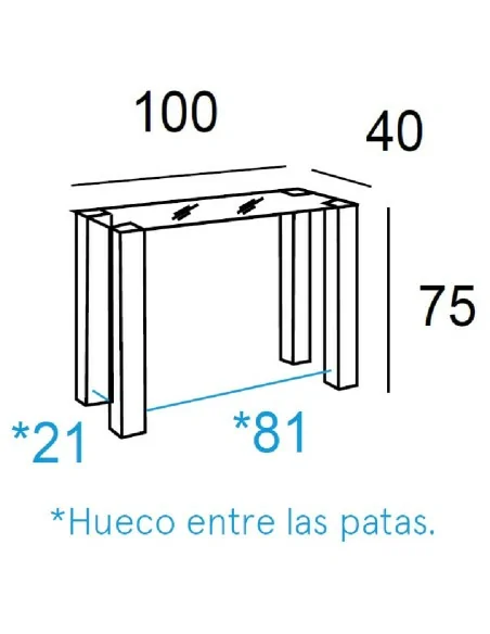Consola Bomsa Medidas Consola Bomsa Medidas