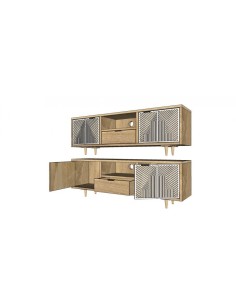 Mueble Tv Mango 160x41x55...